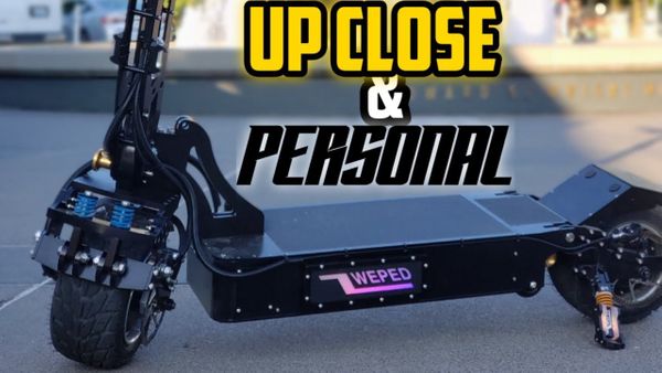 Insane WEPED FS Electric Scooter Unboxing: Experiencing Adrenaline
